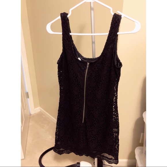 💜Dynamite Little Black Lace Dress - Picture 2 of 4